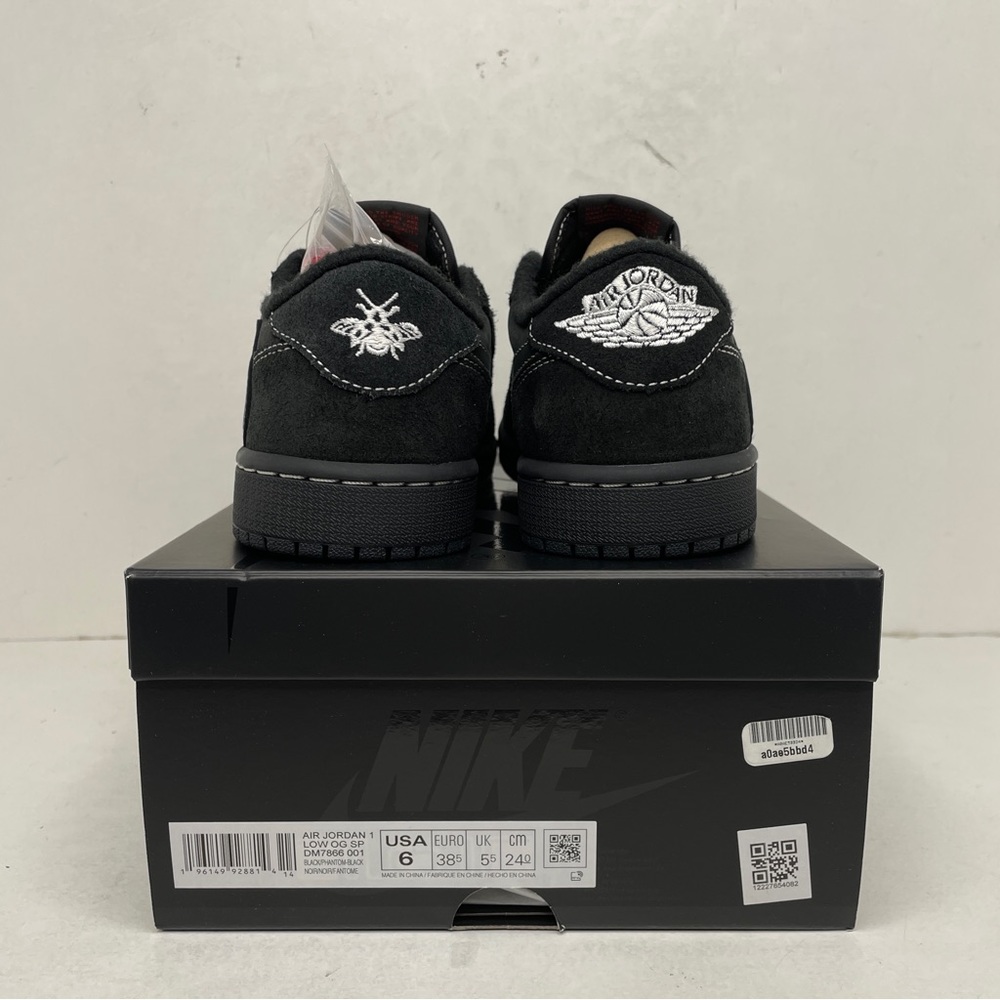 Nike Air Jordan 1 Retro Low OG SP Travis Scott “Black Phantom” 2023 - Picture 4 of 4